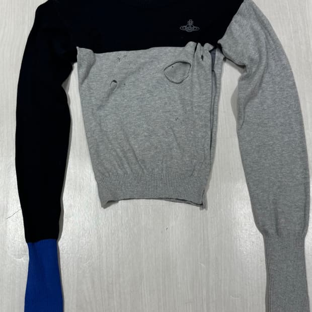 비비안웨스트우드 데미지니트s