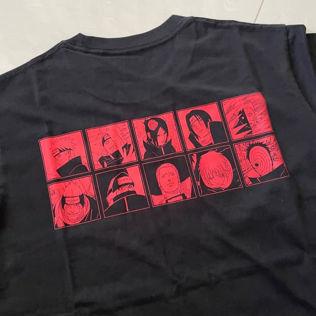 naruto print tee 나루토 프린트 티