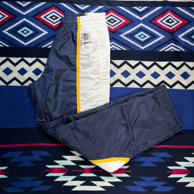 bench warmer 사이드 버튼 트랙 팬츠(실측확인)