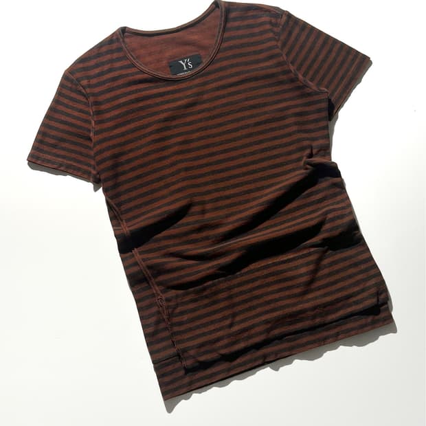 Yohji Yamamoto Stripe T Shirt