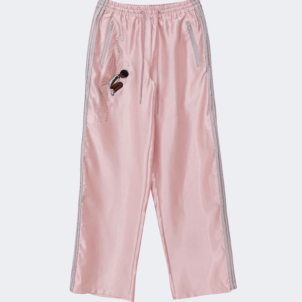 나비버스 제이 새틴 팬츠 핑크