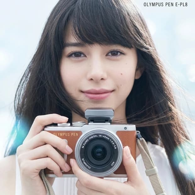 올림푸스 PEN E-PL8 미러리스 디카 희귀