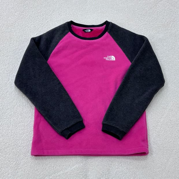 140 노스페이스 키즈 기모 맨투맨 0305E