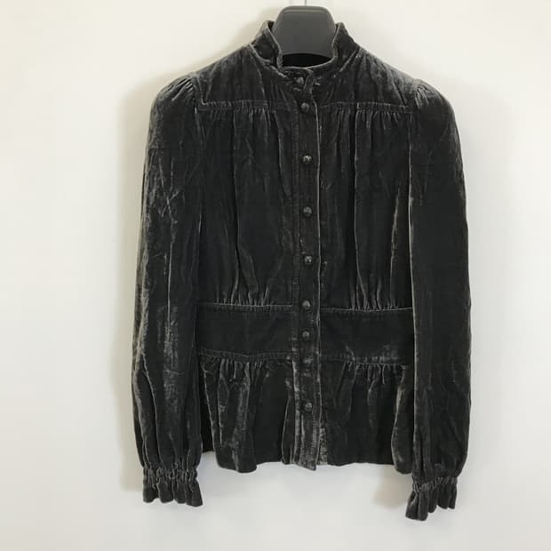 모스키노 MOSCHINO 이태리메이드 벨벳자켓 [USA 6]