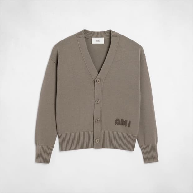 XL/ 아미 25FW 신형 엠브로이드 자수 가디건