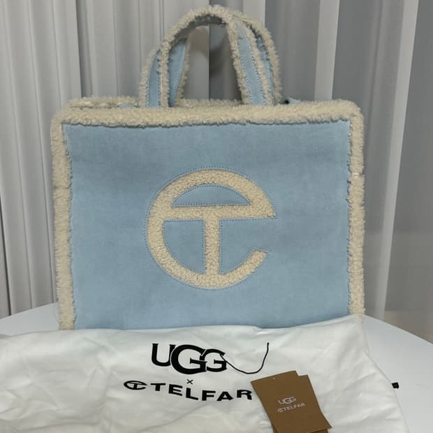 새상품) 텔파 어그 미디움백 블루