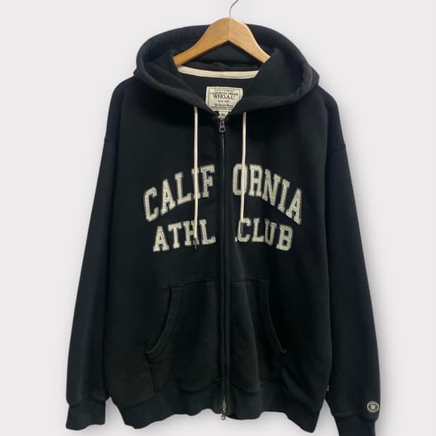 후아유 WHO.A.U 패치 후드집업 XL 