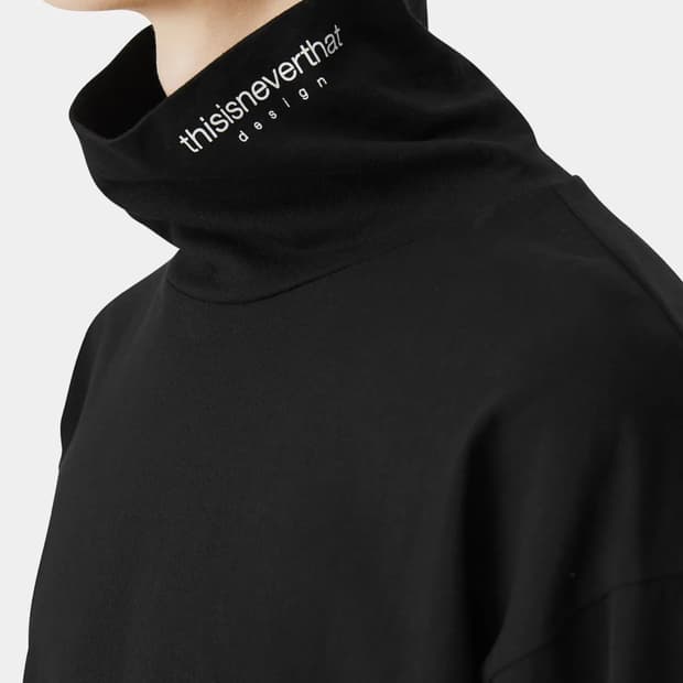 디스이즈네버뎃 터틀넥 L/S Top Black 판매합니다.