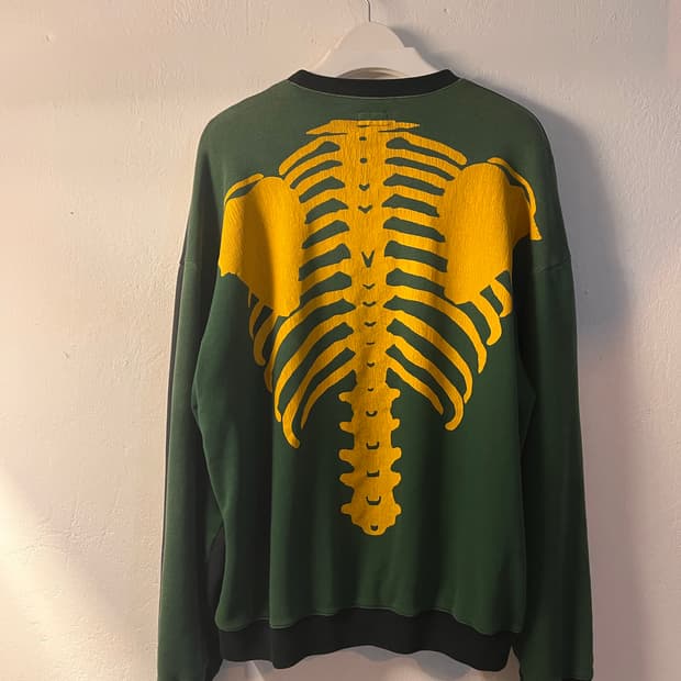 Kapital 캐피탈 투톤 플리스 스웻셔츠 