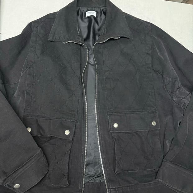 브이넥러브 자켓 라지