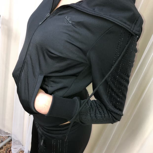 85 ADIDAS 아디다스 하이넥 큐빅 트랙탑 셋업