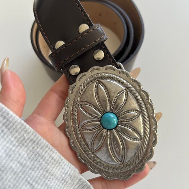 VINTAGE CONCHO BELT 빈티지 콘초 벨트