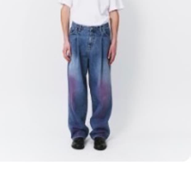 친다운 / 페인트 데님