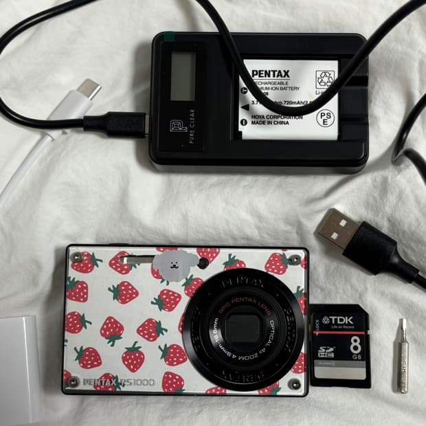 펜탁스 옵티오 optio rs1000 디지털 카메라