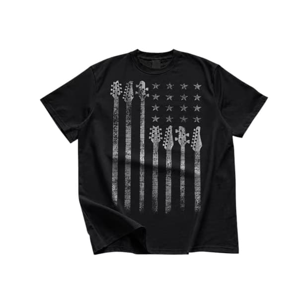 VINTAGE US guitar design T
