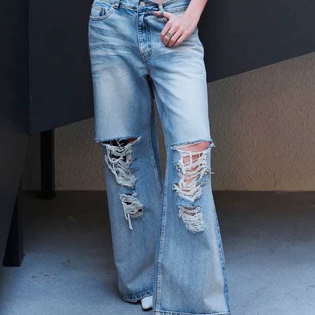 2000아카이브 SNYDER DISTRESSED DENIM 데님