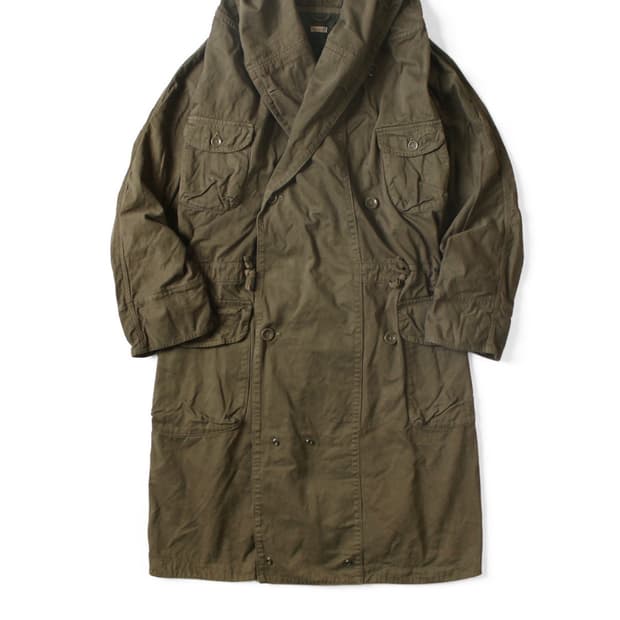 (구매)캐피탈 링 코트 올리브 1사이즈
