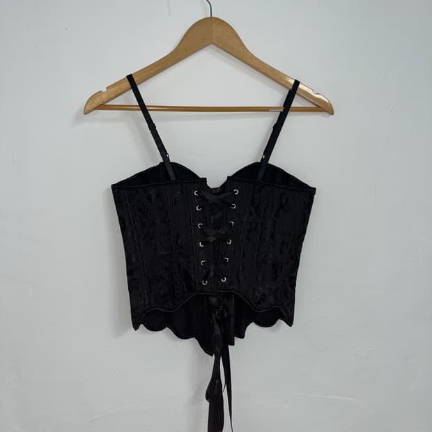 앤틱 레이스업 코르셋