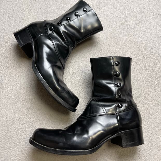 [41] 00s 디스퀘어드2 레더부츠 - 265-270