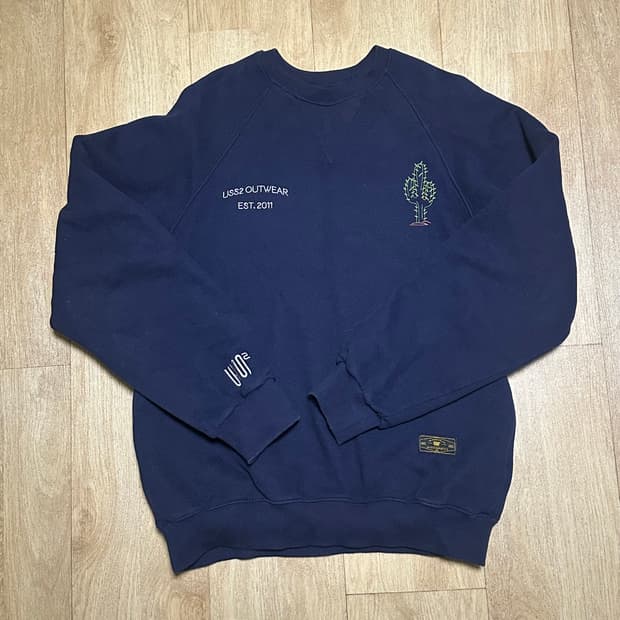 유니크가먼츠 기모 맨투맨