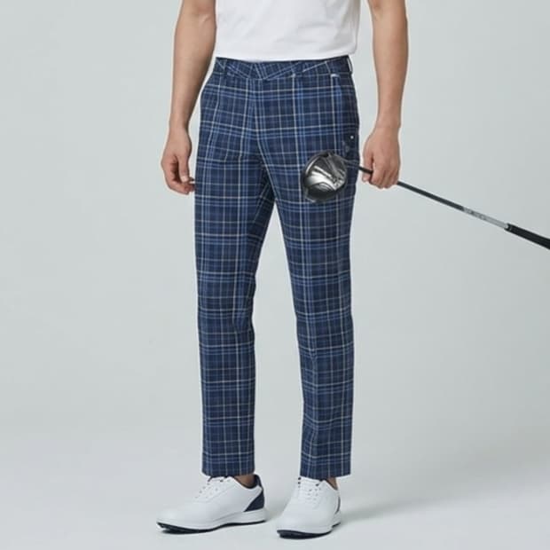 [35]헤지스골프 체크바지