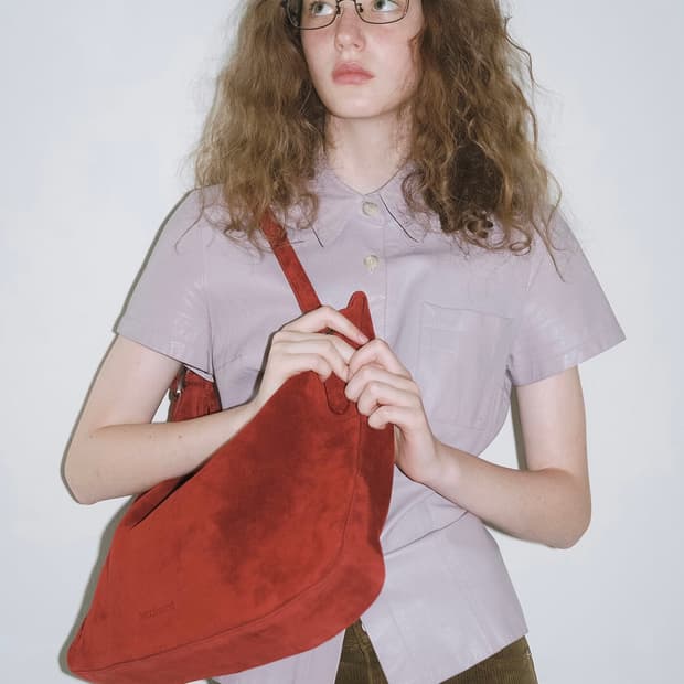 스무드무드 에트나 와이드백_ 레드 스웨이드