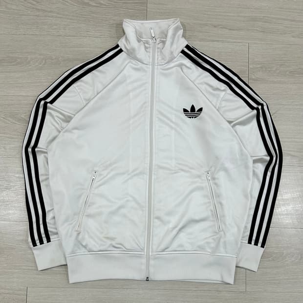 【인기】 아디다스 구형파이어버드 흰검 화이트 트랙탑 져지 115 3XL