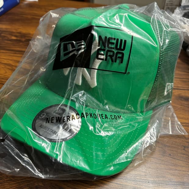 뉴에라 까르비코 캡모자 그린 (새제품)