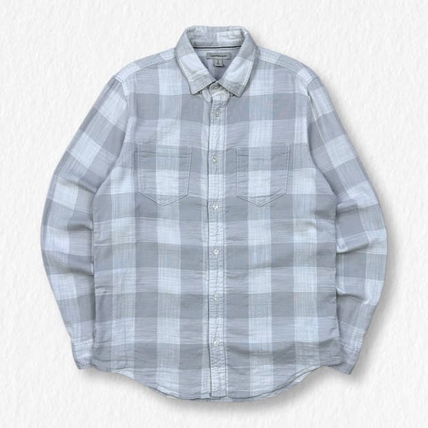 CK 캘빈클라인 체크 셔츠