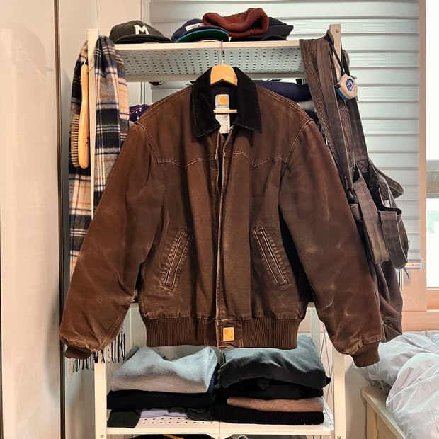 [L] 칼하트 산타페 자켓 DKB