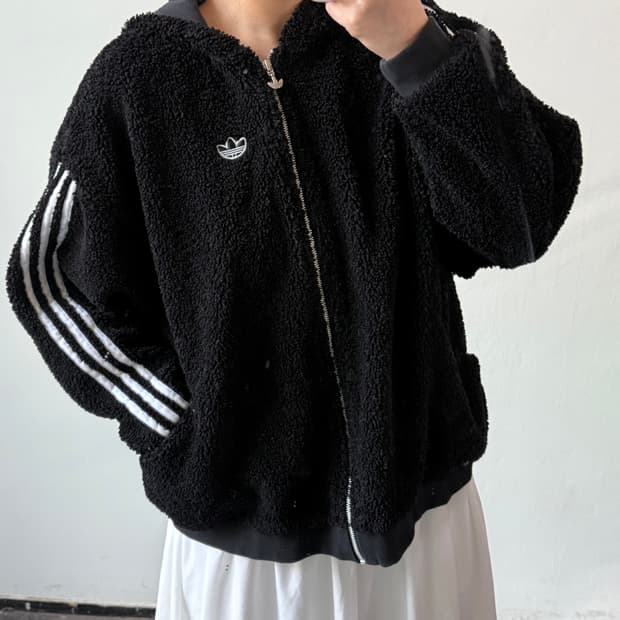 [XS] 아디다스 부클 파이어버드 후드집업