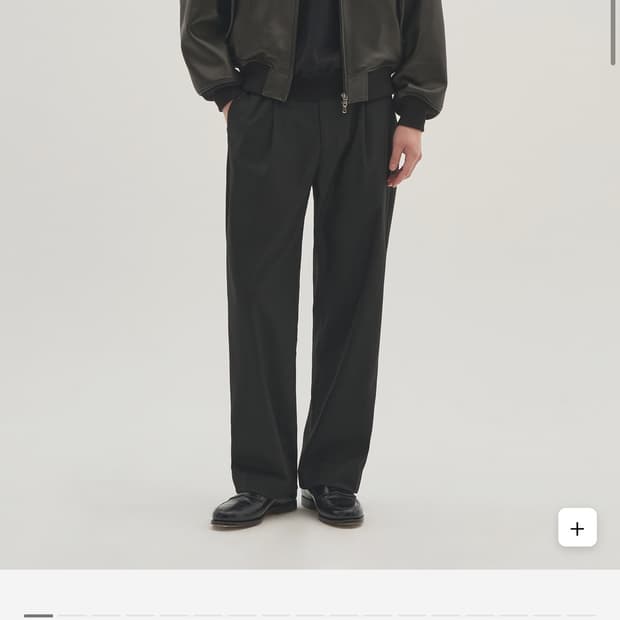 인더로우 25FW 레더자켓 3사이즈