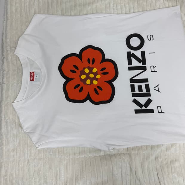 겐조 보케 플라워 티셔츠