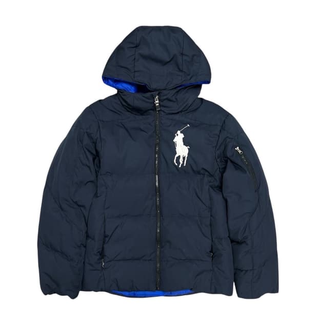 폴로 빅포니 패딩 네이비 M