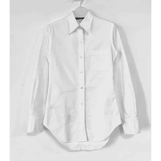 톰브라운 클래식 옥스포드 화이트 셔츠