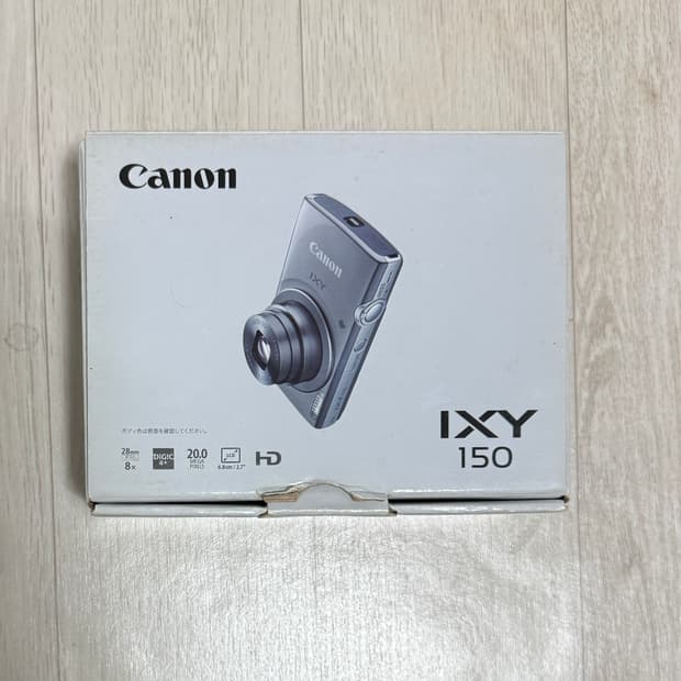 풀박스/희귀템! 캐논 익서스 ixus 160 / 익시 ixy 150 실버