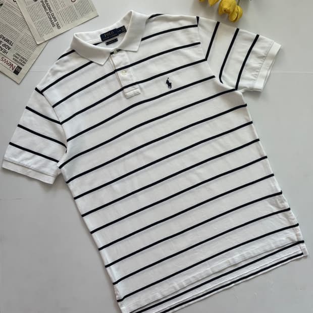 Polo 폴로랄프로렌 스트라이프 카라티 