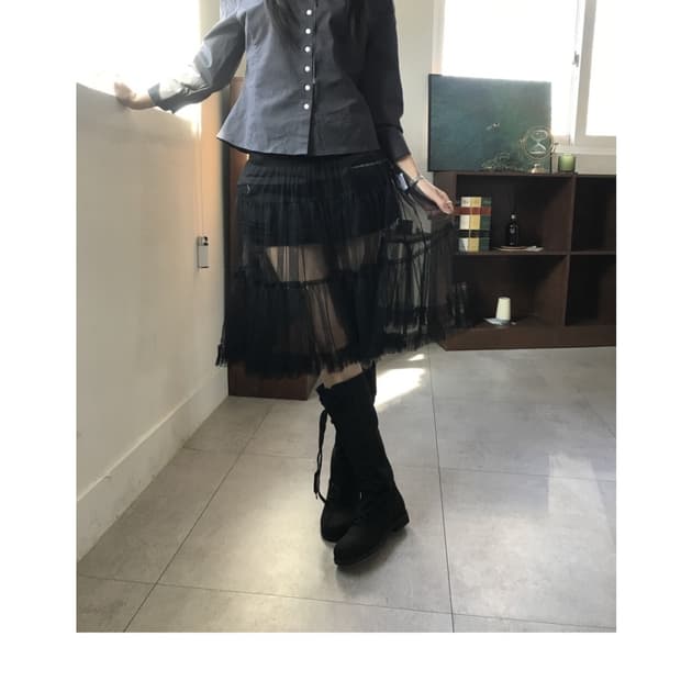 (구해요) 튜프티 ethereal skirt