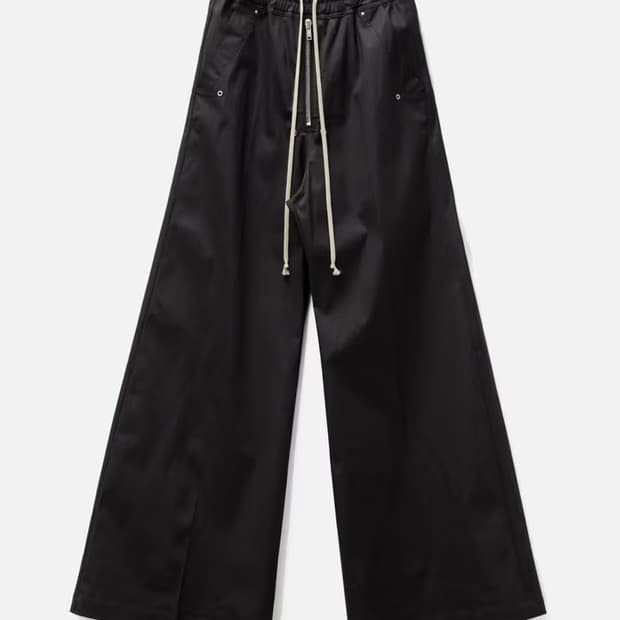 (48) 릭 오웬스 벨라 드로스트링 와이드 팬츠