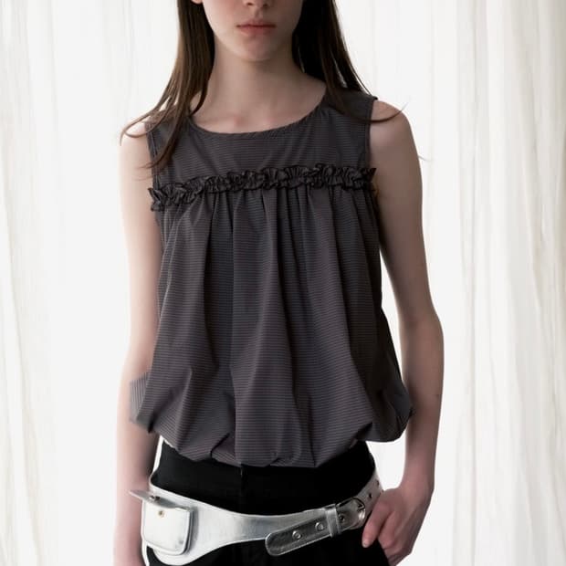 Mishmou 미쉬모우 - Cotton Ruffle Balloon Sle