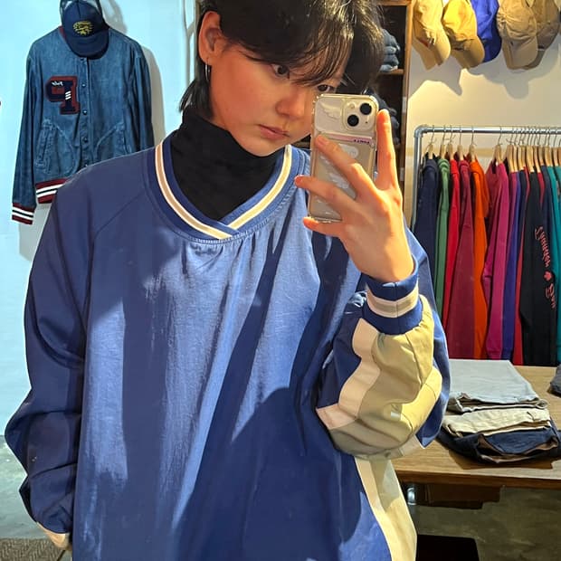 Old Russell Nylon Warm-Up (러셀 웜업)