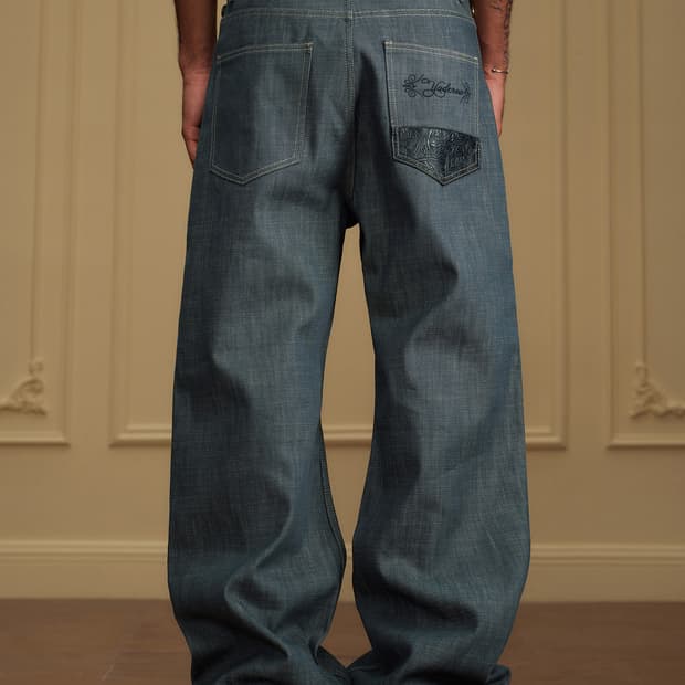 YADcrew 생지 데님팬츠 (4size)