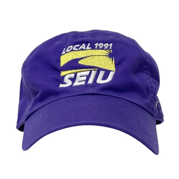 나이키 S1ZE 보라 퍼플 볼캡 ‘Local91 SEIU’