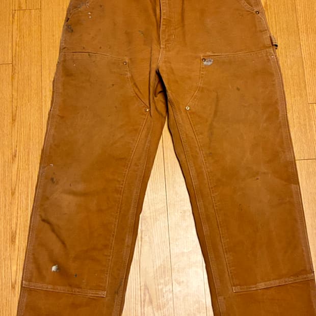 칼하트 더블니 팬츠 90s made in usa