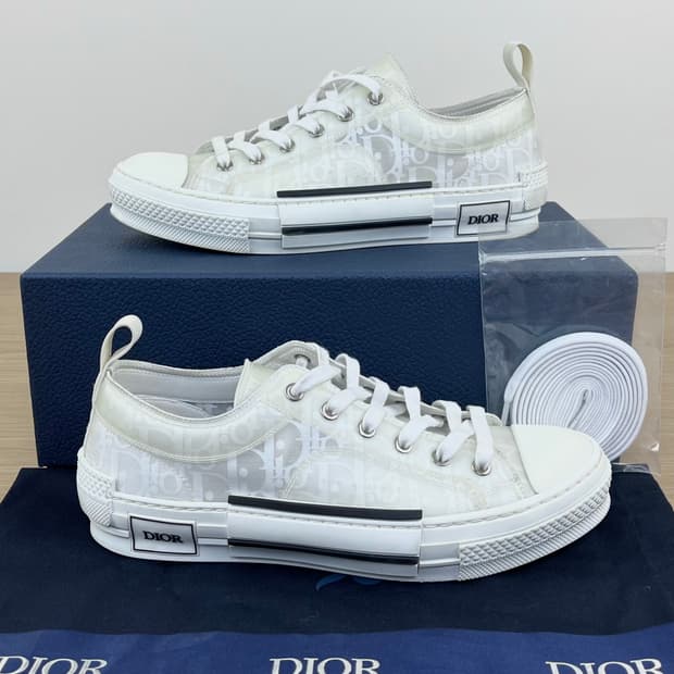 디올 b23 오블리크 스니커즈