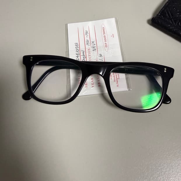 올드굿띵즈 오르오르 영국빈티지 안경