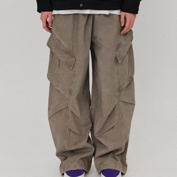 골든선샤인 washed cargo pants