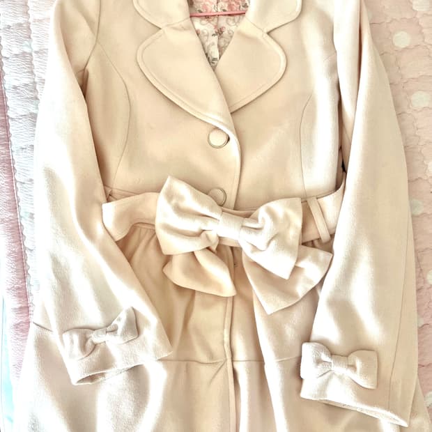 급전) 리즈멜로 리즈리사 갸루 왕리본 코트