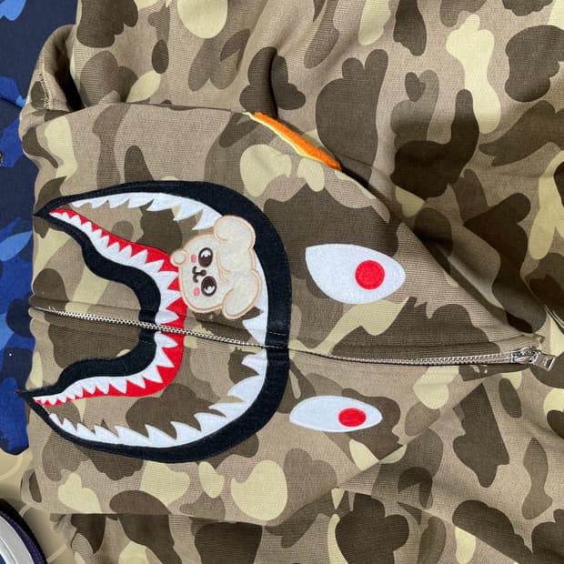 베이프 스트레이 키즈 후드집업