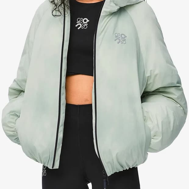 로에베 X 온 러닝 콜라보 타이다이 테크니컬 푸퍼(패딩) 자켓